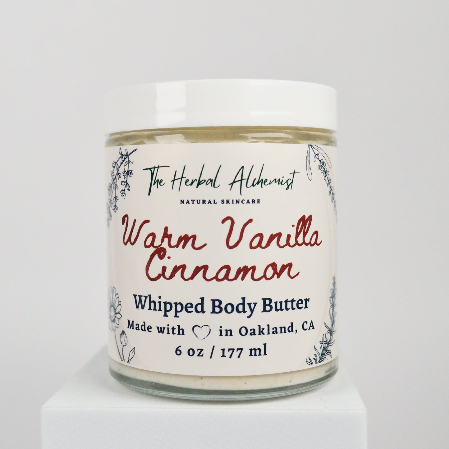 Warm Vanilla Cinnamon Whipped Body Butter
