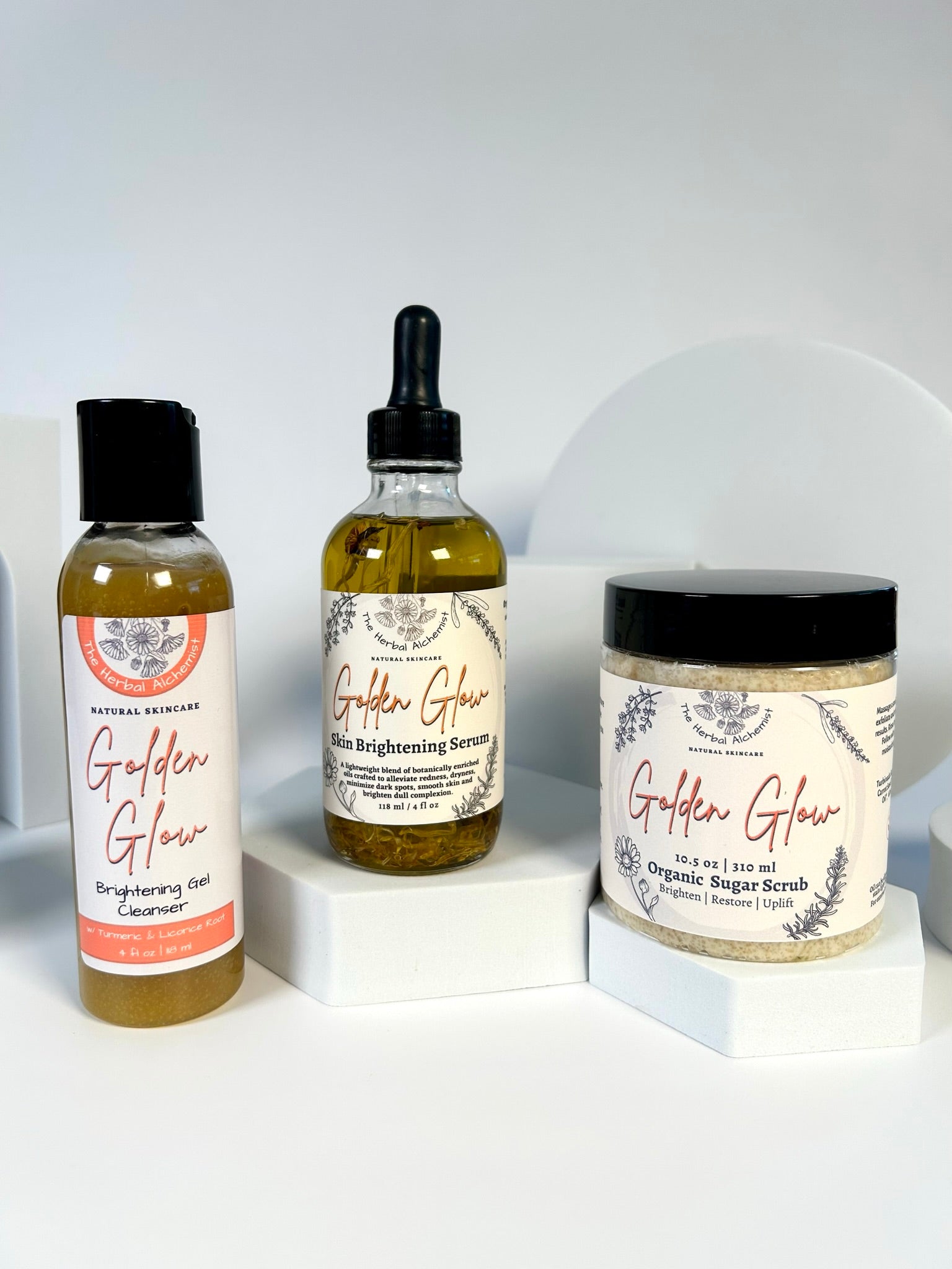 Golden Glow Facial Cleanser - The Herbal Alchemist