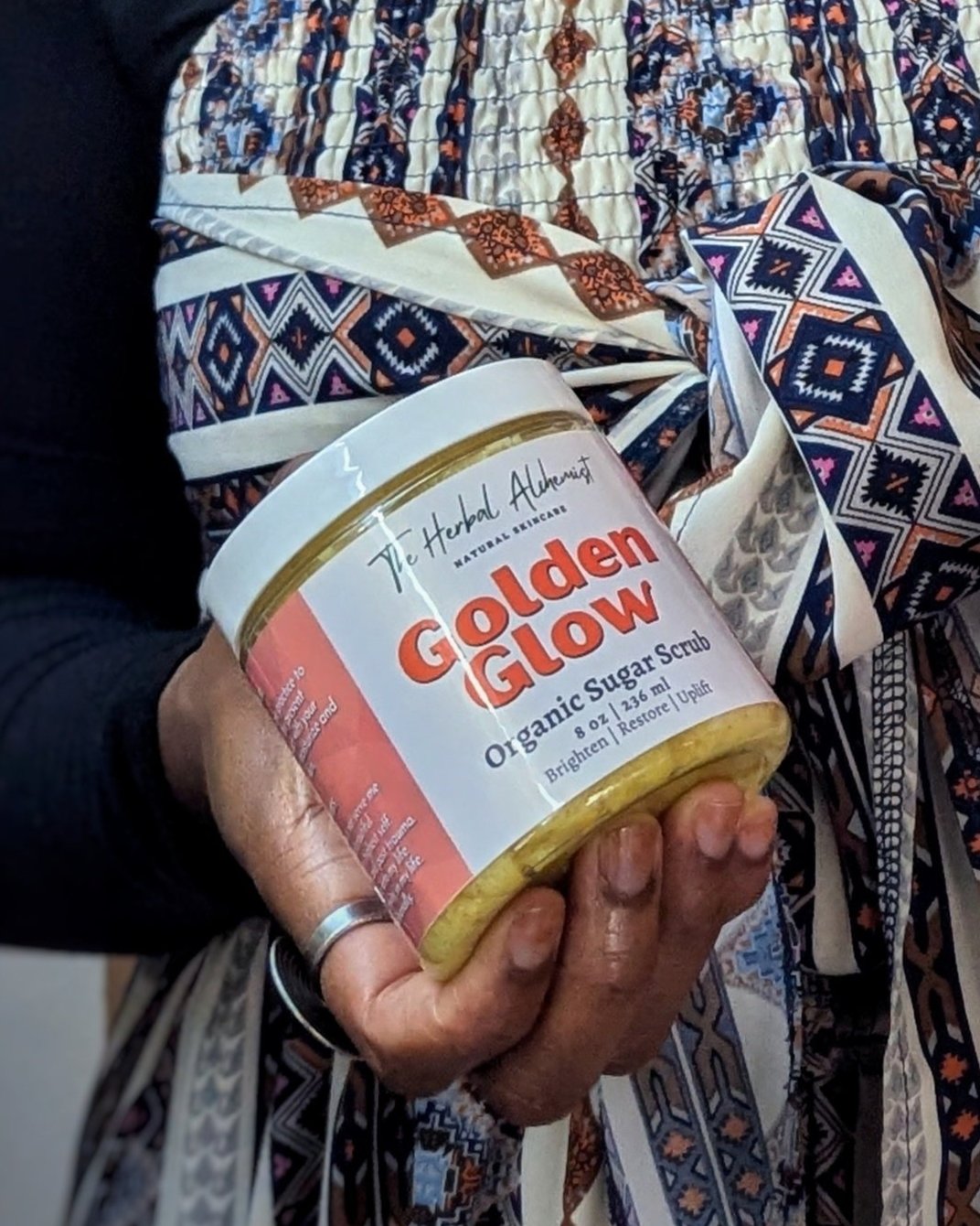 Golden Glow Skin Brightening Sugar Scrub