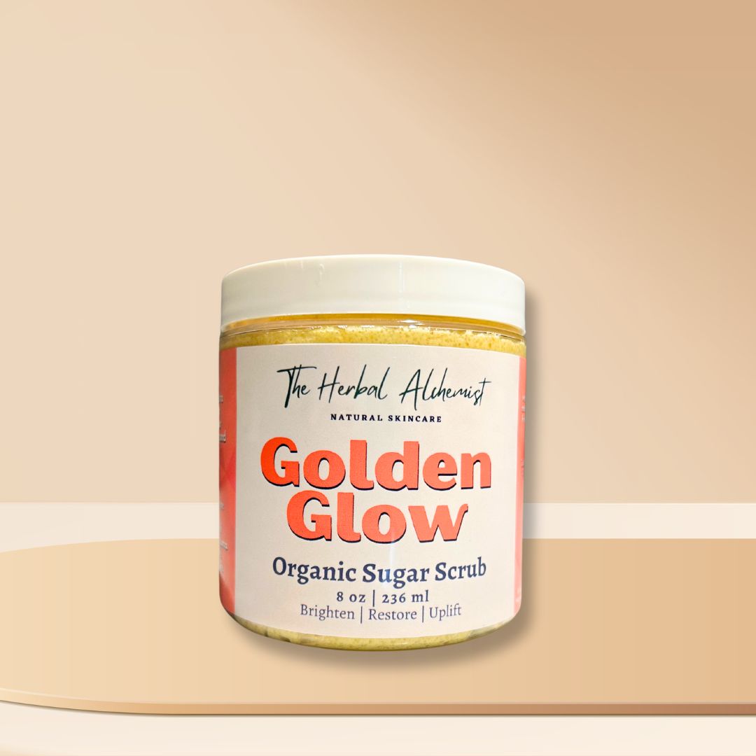 Golden Glow Skin Brightening Sugar Scrub