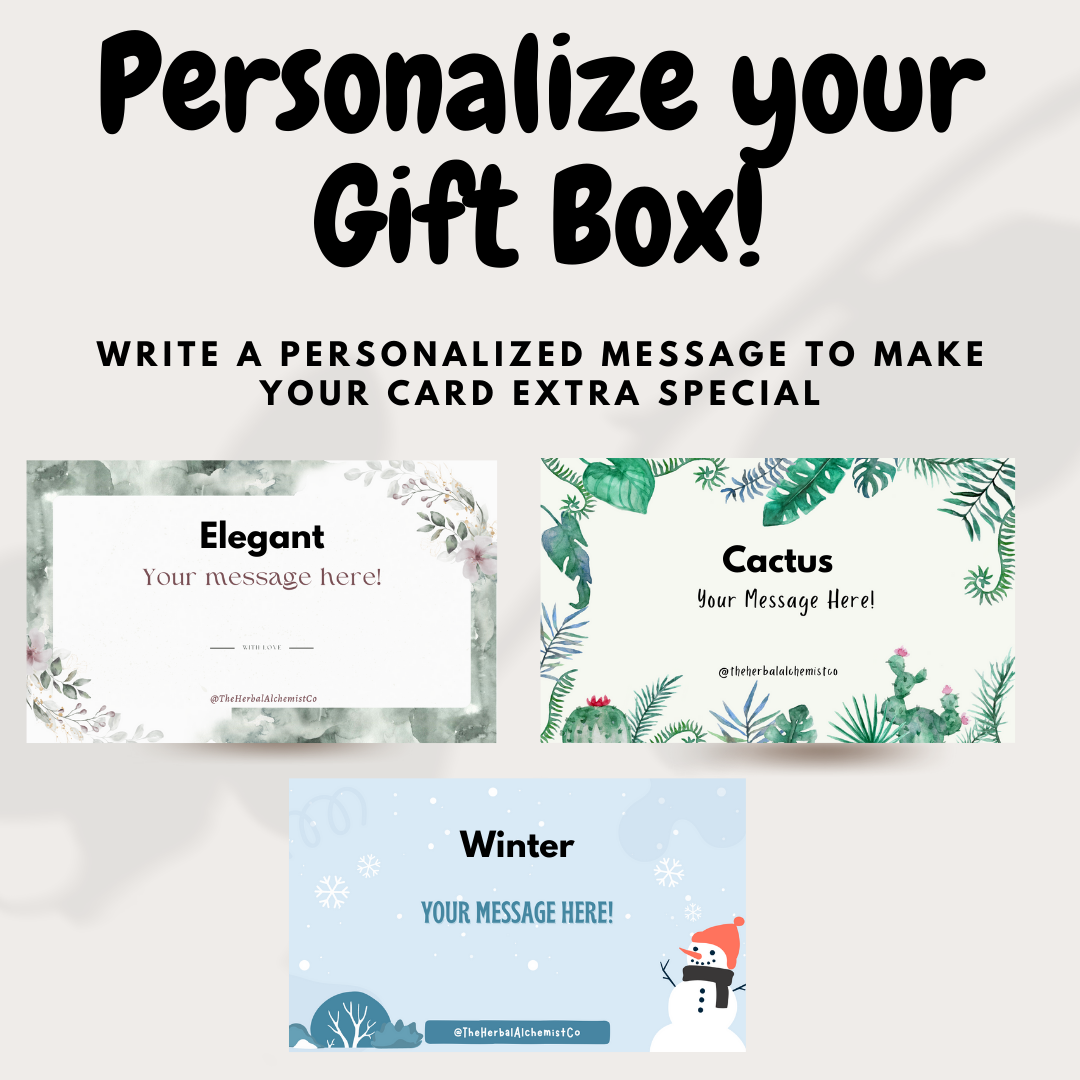 Customize Your Gift Box! - The Herbal Alchemist