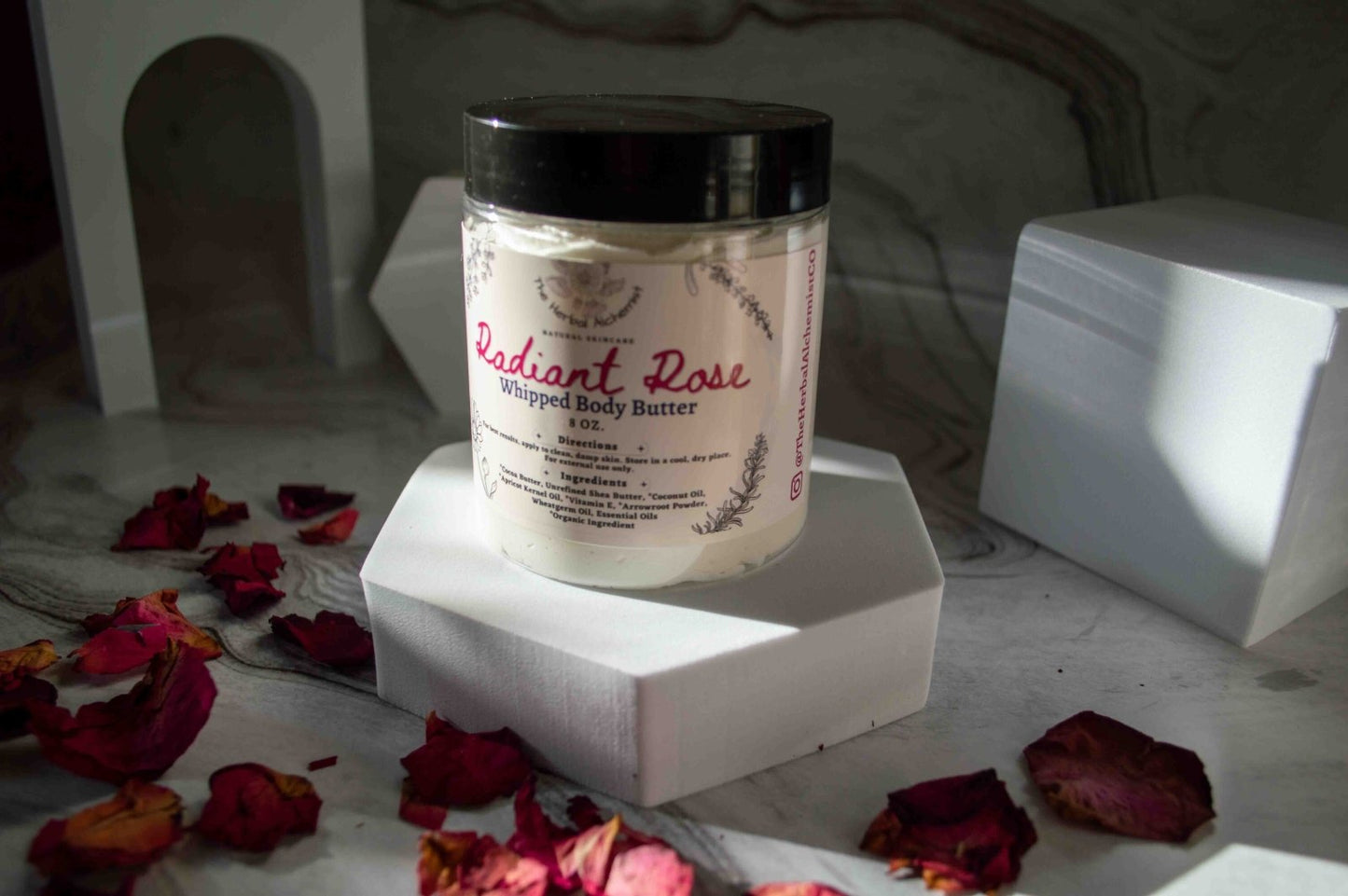 The creamiest whipped body butter body scents, rose body butter for deep moisturizing, made with whipped shea butter for skin. It's the best body moisturizer for skin