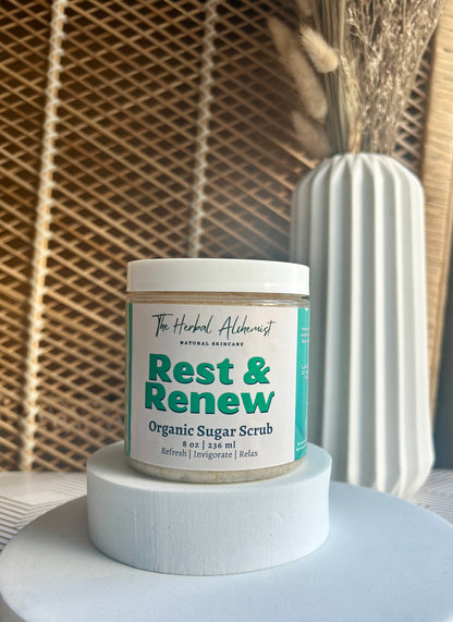 Rest & Renew Organic Sugar Scrub