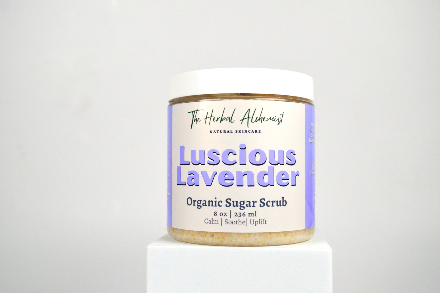 Luscious Lavender Organic Sugar Scrub