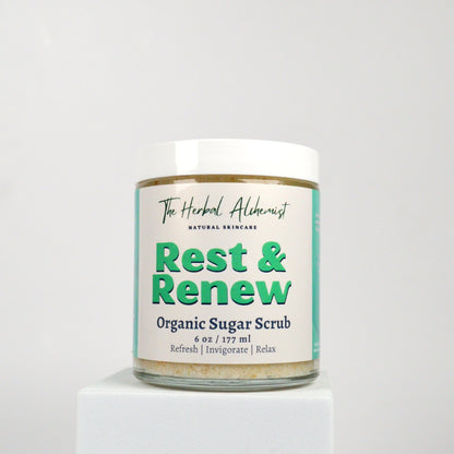 Rest & Renew Organic Sugar Scrub