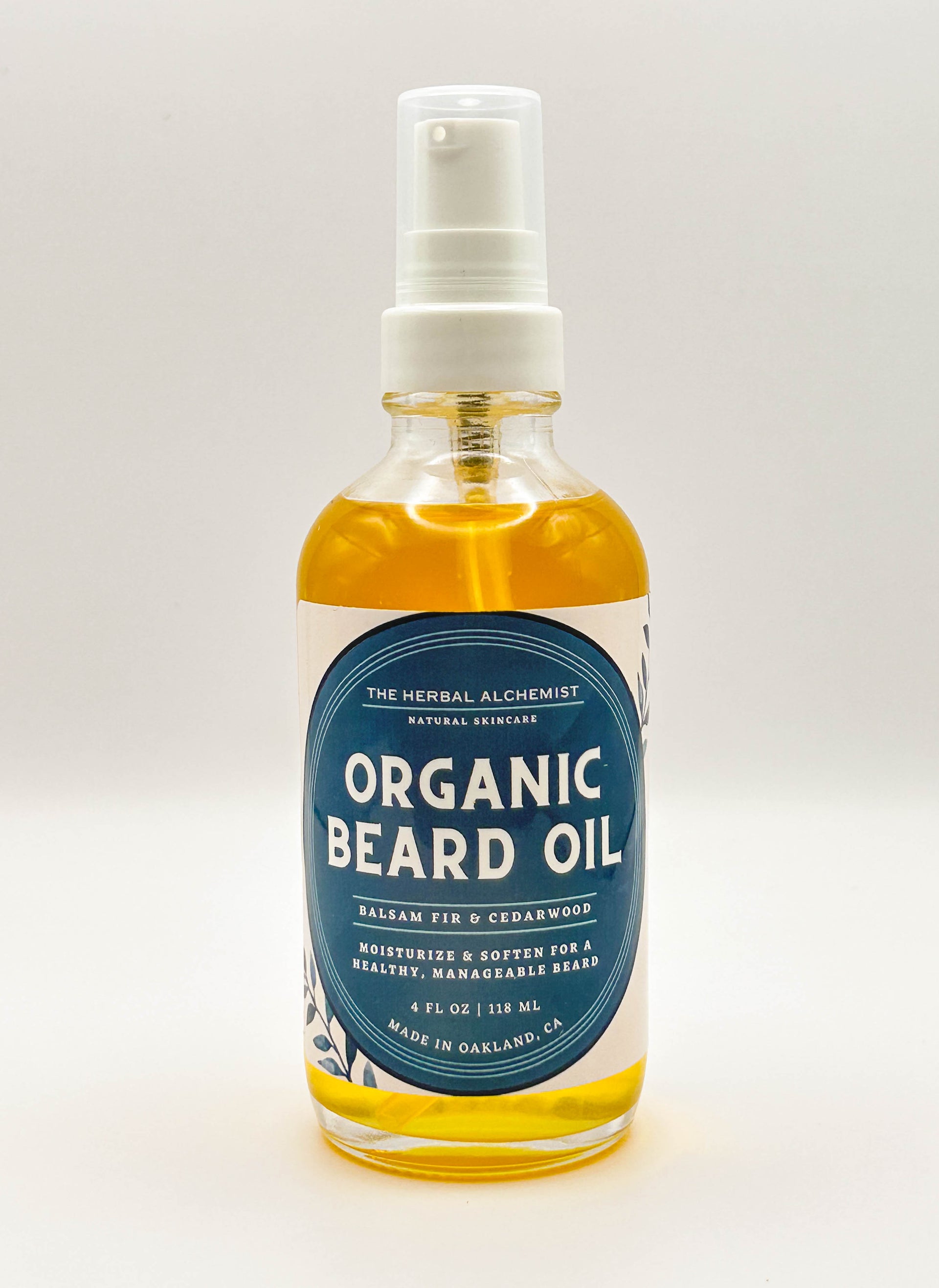 Organic Beard Oil, Hand-Crafted with 100% Organic Ingredients