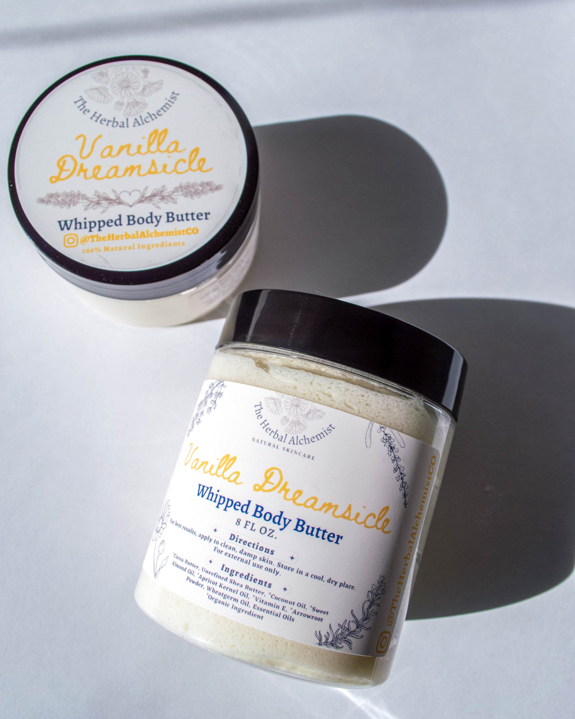 Vanilla Dreamsicle Whipped Body Butter - The Herbal Alchemist