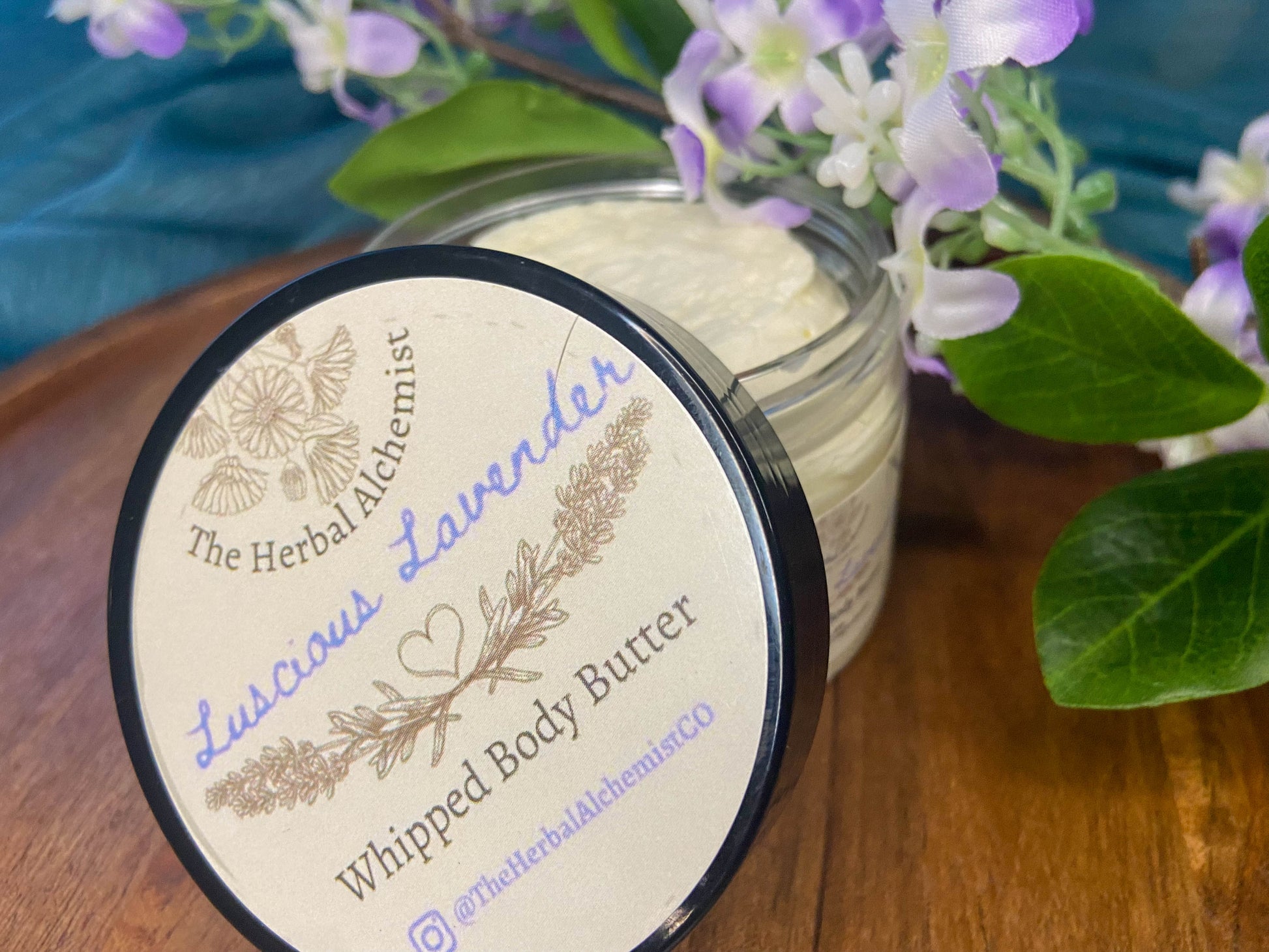 Luscious Lavender Whipped Body Butter - The Herbal Alchemist