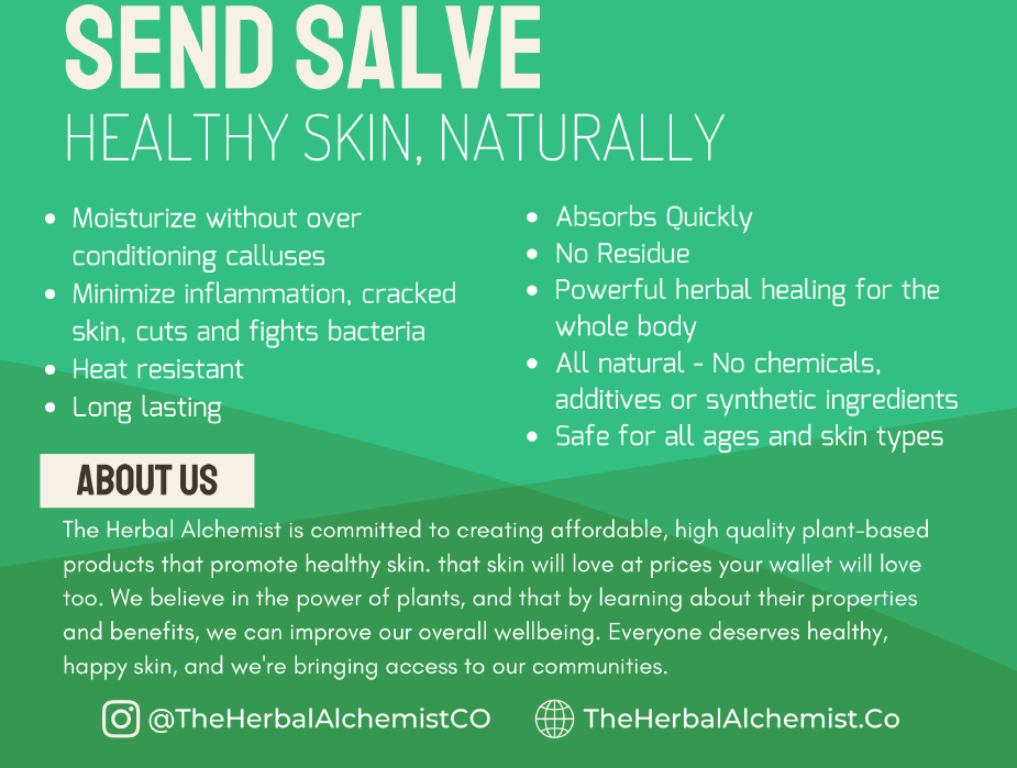 Send Salve - Salve - The Herbal Alchemist